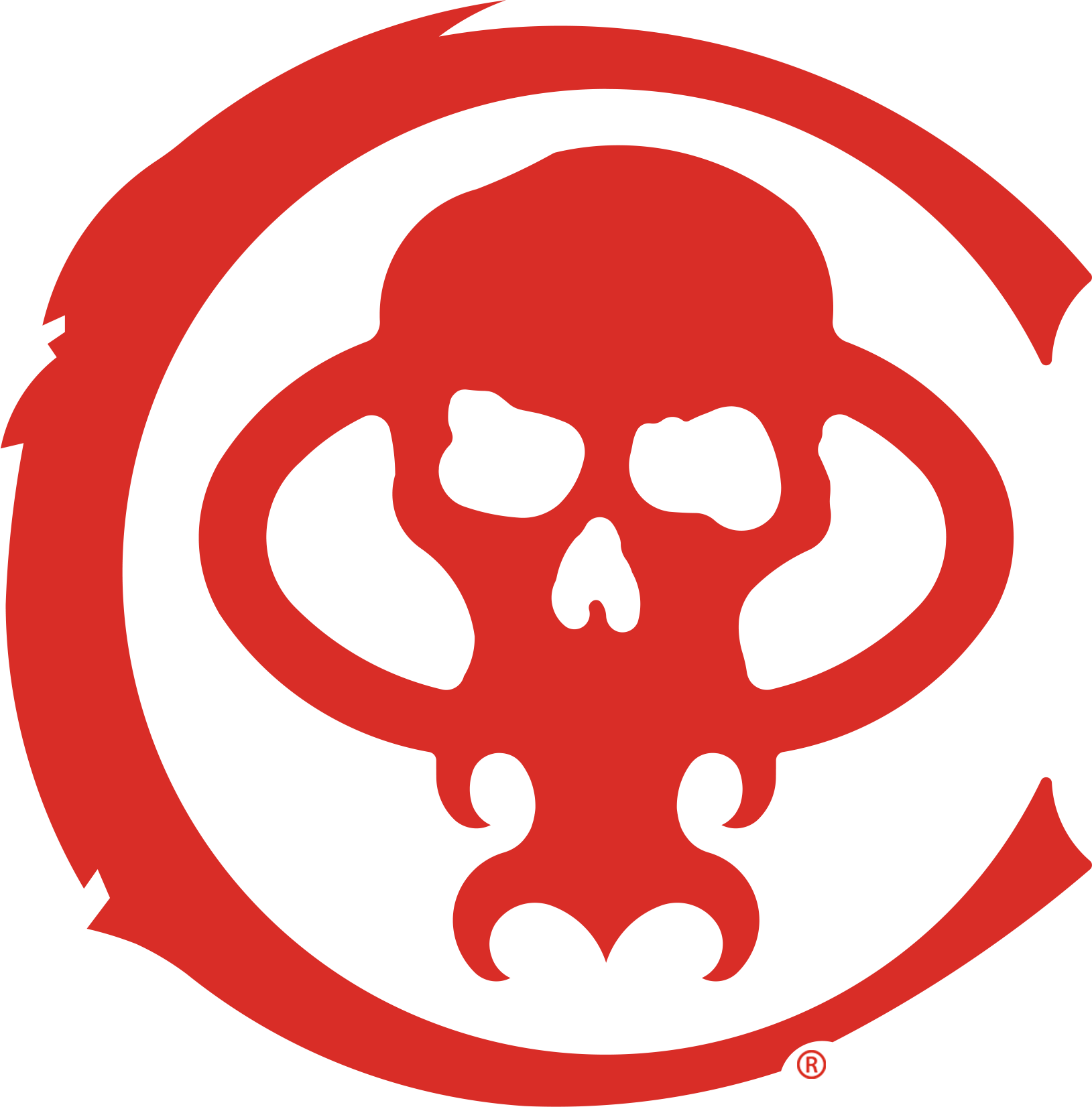 Chaves C Skull Logo Trademark- Red (1)