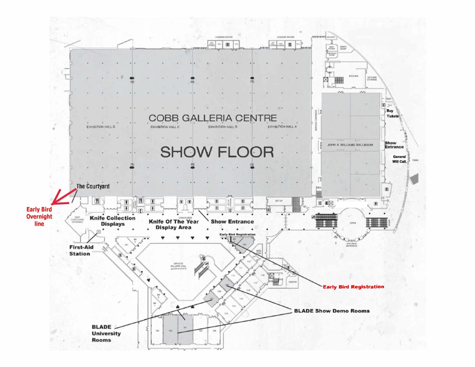 Early Bird Ticket Holders Blade Show Atlanta, The World's Largest